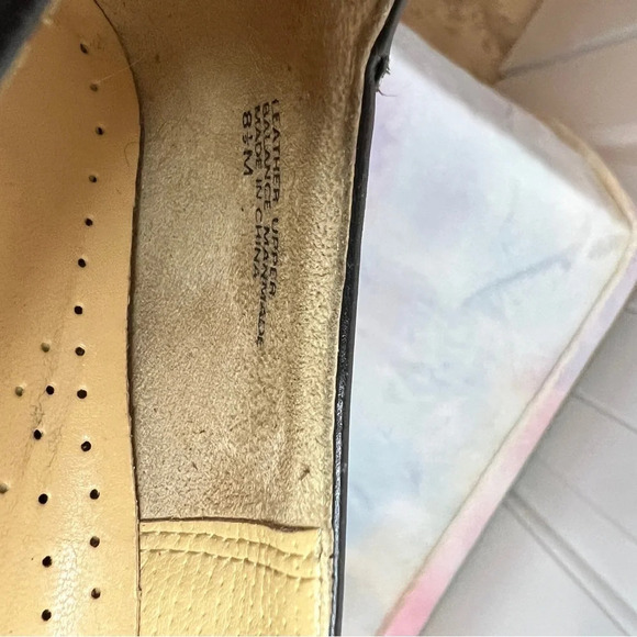 Circa Joan & David Black Leather Flat Women’s 8.5 - Picture 10 of 11